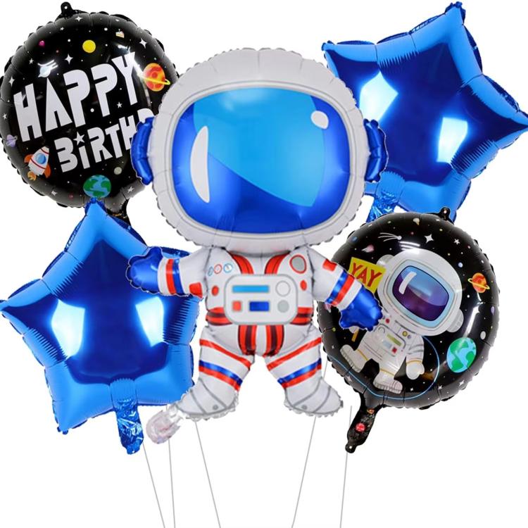 18 tums 7 st Space folieballonger