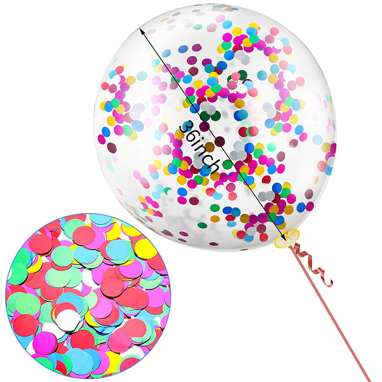 36 tums paljettlatexballonger