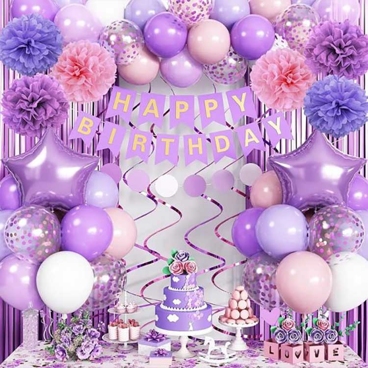 Födelsedagsdekorationskit