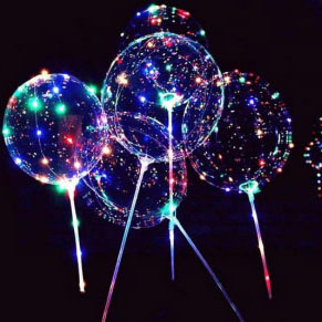 Bobo LED-ljus Ballonger