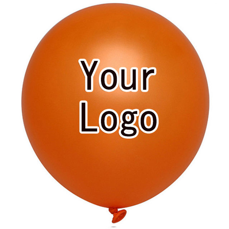 Custom logotyp latexballong