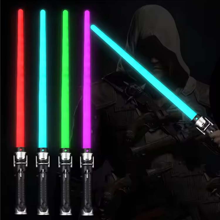 Glödande foniskt lasersvärd