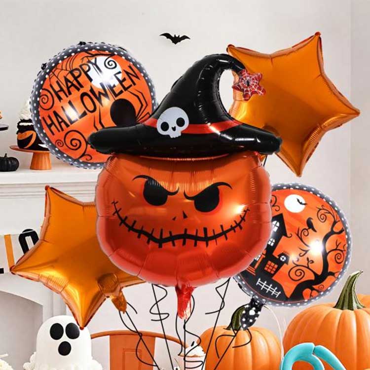 Halloween fem styckesuppsättning