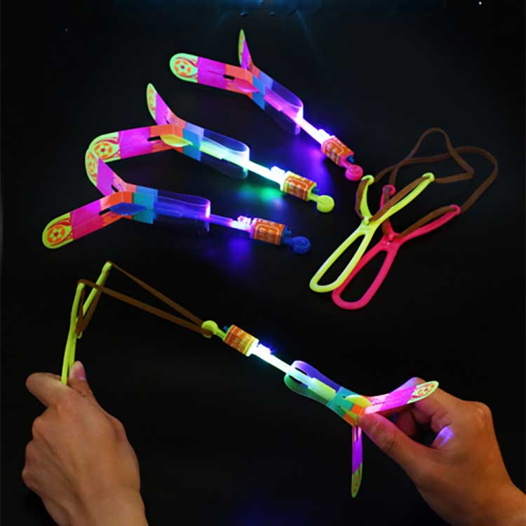 LED-upplyst Slingshot-pil