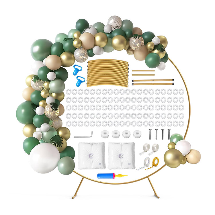 Metall rund ballongbågesats