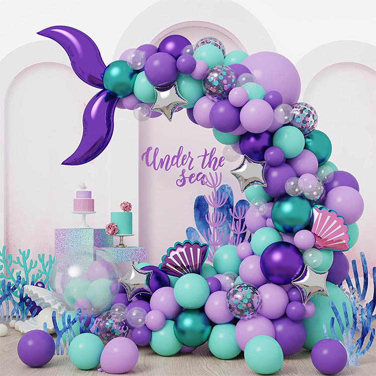 Ocean Theme Balloon girland arch kit